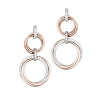 Orecchini Boccadamo Donna Emili in Argento Zircone OR712RS - OR712RS